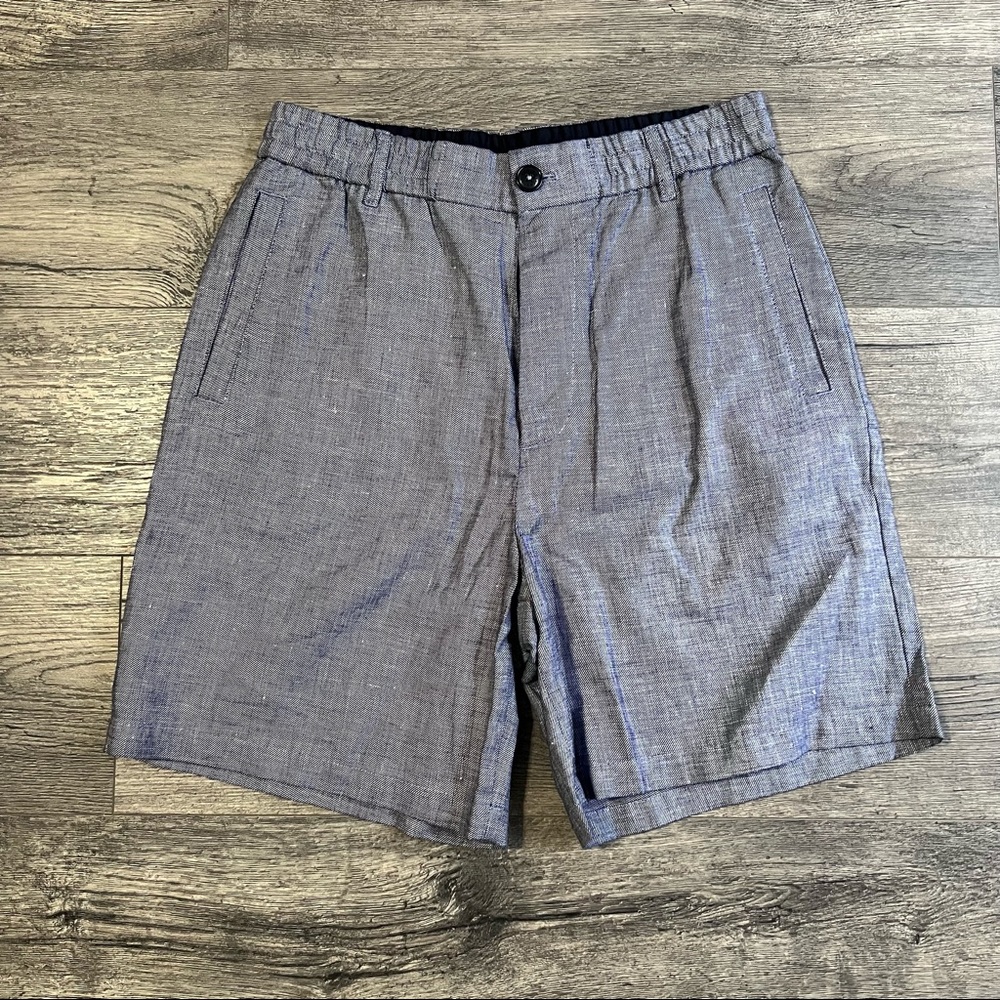 *SOLD* Armani Exchange, Elastic Waist Linen Blend Short, Waist 29